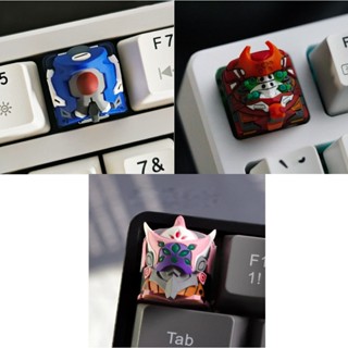 Neon Genesis Evangelion EVA Artisan Keycap ปุ่มกดคีย์บอร์ดสร…