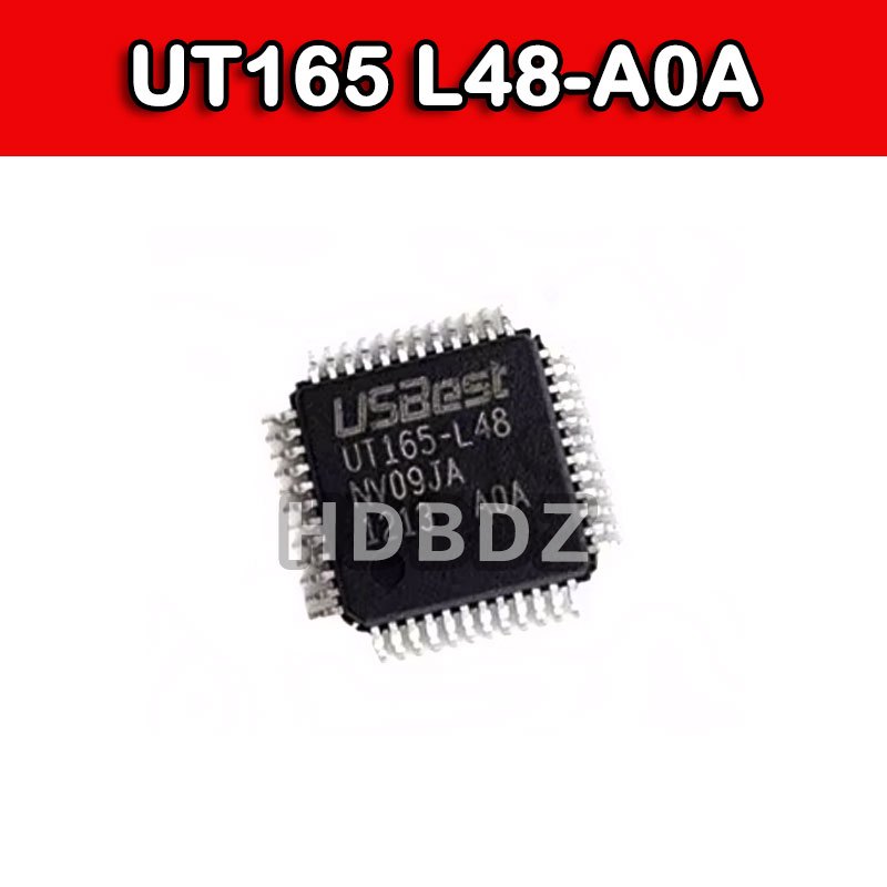 UT165-L64-A1B A0A UT165-L48-A1B A0A QFP USB แฟลชหน่วยความจําไดร์เวอร์ชิป IC SMD