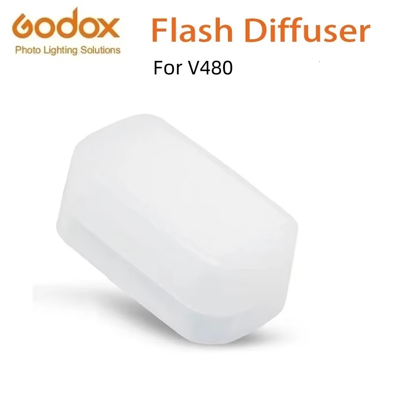 Godox Flash Diffuser สําหรับ Godox V480C/N/S/F/O กล้องแฟลชสีขาวสีฟ้าสีเหลือง Diffuser กล่องนุ่มกรณี