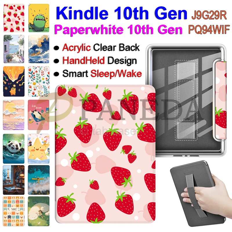 สําหรับ Kindle 10th Gen (2019) J9G29R 6.0 "E-Book Reader HandHeld Flip Case สําหรับ Kindle Paperwhit