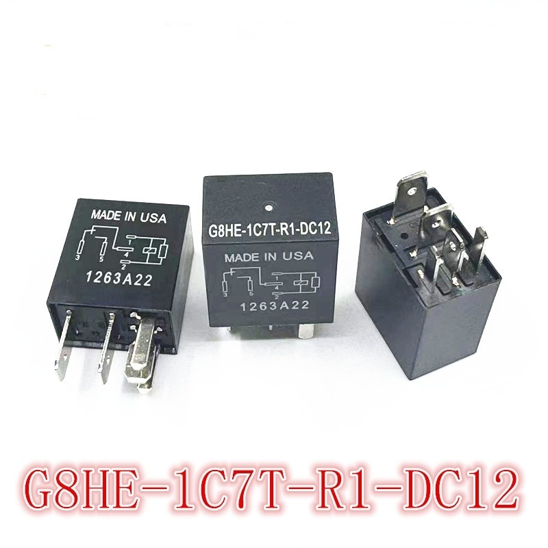 รีเลย์รถยนต์ G8HE-1C7T-R1-DC12 12V 5 Pins