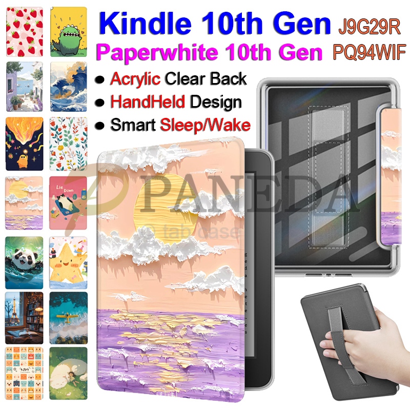 สําหรับ Kindle 10th Gen (2019) J9G29R 6.0 "E-Book Reader HandHeld Flip Case สําหรับ Kindle Paperwhit