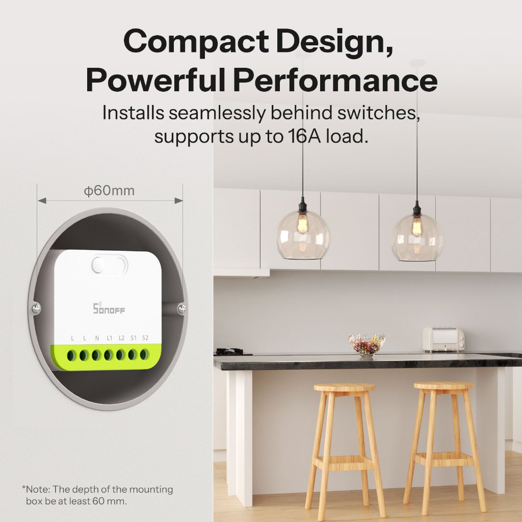 SONOFF MINI-ZB2GS MINI DUO 2-Gang Zigbee สมาร์ทสวิทช์ Dual โหลดควบคุม Zigbee 3.0 ความเข้ากันได้ Zigbee Booster สัญญาณหลายฮับ Zigbee – โปรปัง
