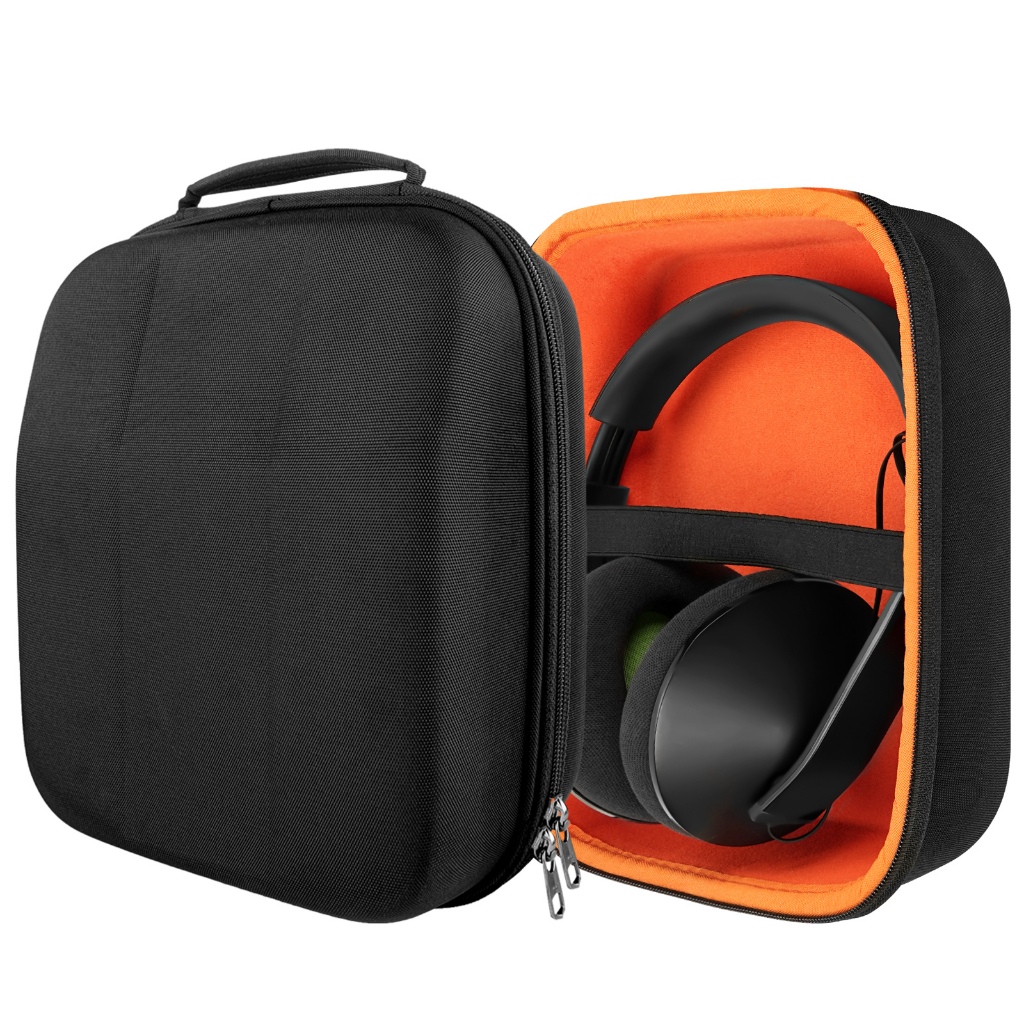 เคสหูฟัง Geekria เข้ากันได้กับ Sony, Beyerdynamic, ชุดหูฟัง Denon, กระเป๋าถือแบบแข็งสําหรับหูฟังแบบครอบหูขนาดใหญ่