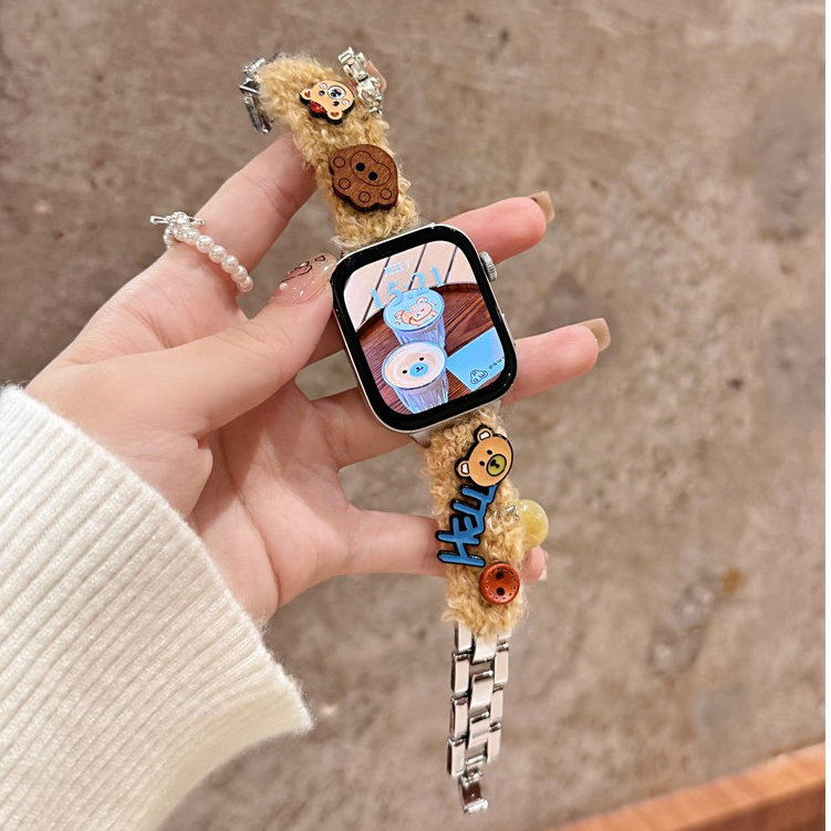 สายนาฬิกาน่ารักสําหรับ Huawei Watch Fit 4 สายรัดข้อมือสําหรับ Huawei Watch Fit 4 Pro สายโลหะ Huawei 