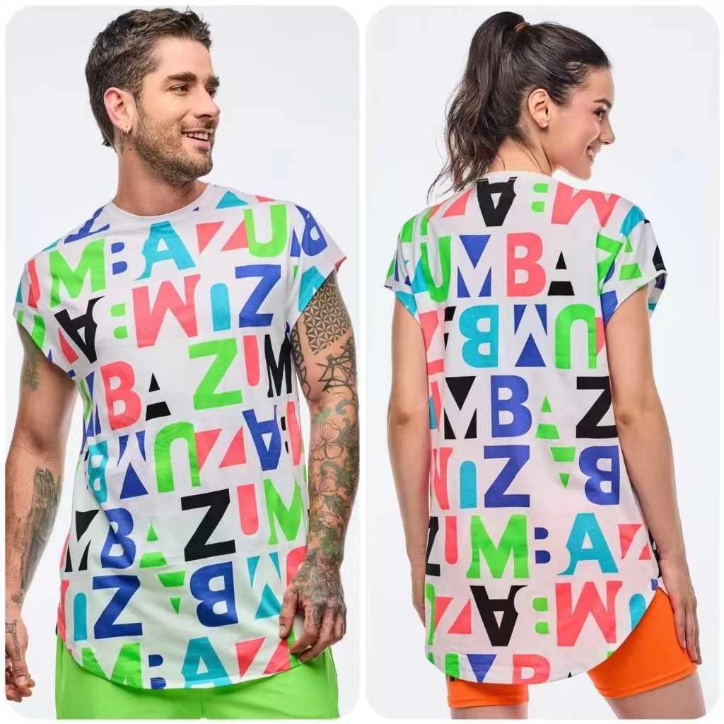 ซูบาทายผ้าฝ้ายแขนสั้น สีขาวเรืองแสง สำหรับทั้งชายและหญิง จัดส่งรวดเร็ว