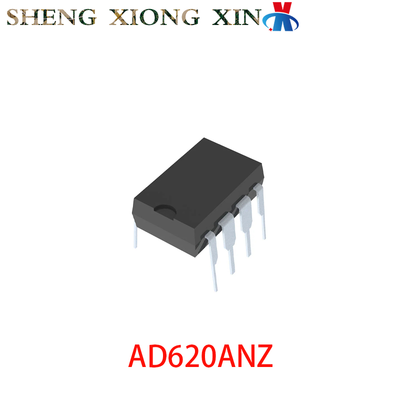 1 ชิ้น AD620ANZ เครื่องขยายเสียงปฏิบัติการ 8-DIP AD620AN