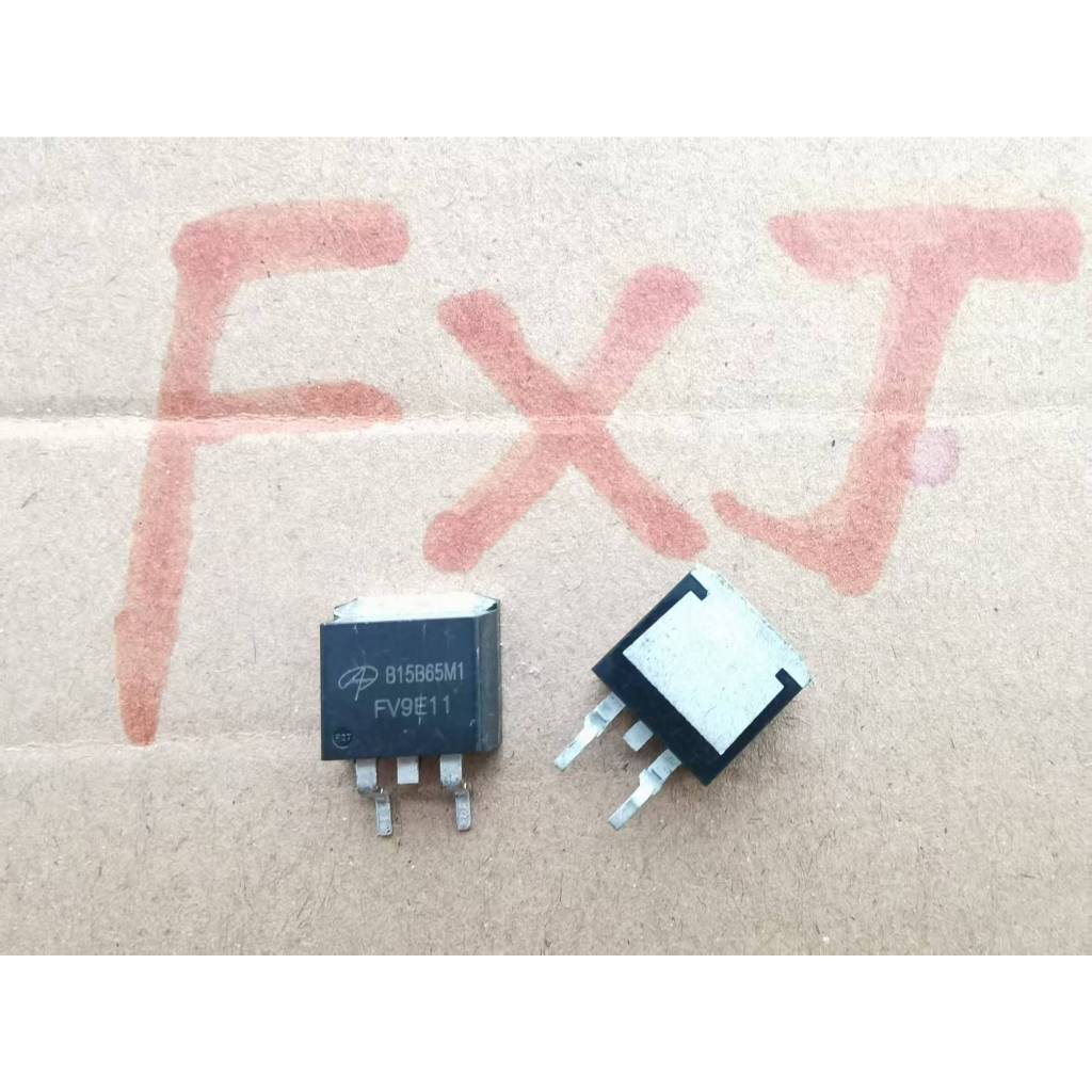 ((10 ชิ้น) B15B65M1 ยี่ห้อใหม่ AOB15B65M1 Field Effect MOS Tube N Channel 650V5A TO-263