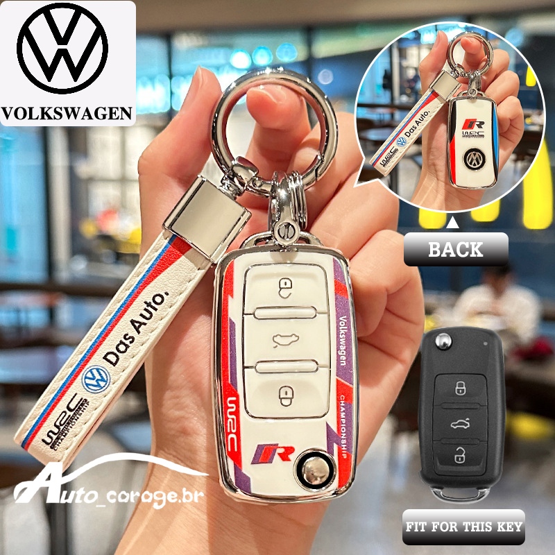Volkswagen POLO/Amarok/Gol Remote Key Case Volkswagen Voyage/Fox/Jetta/Fusca Key Cover Volkswagen Sp