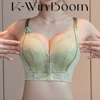 K-WinBoom 5 ซม. หนาปิดด้านหน้านุ่มเซ็กซี่ลูกไม้ชุดชั้นในผู้ห…
