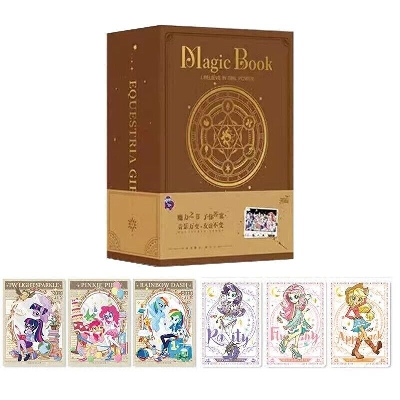 KAYOU My Little Pony Magic Book อะนิเมะคอลเลกชัน Trading Card Booster Box ปิดผนึกใหม่