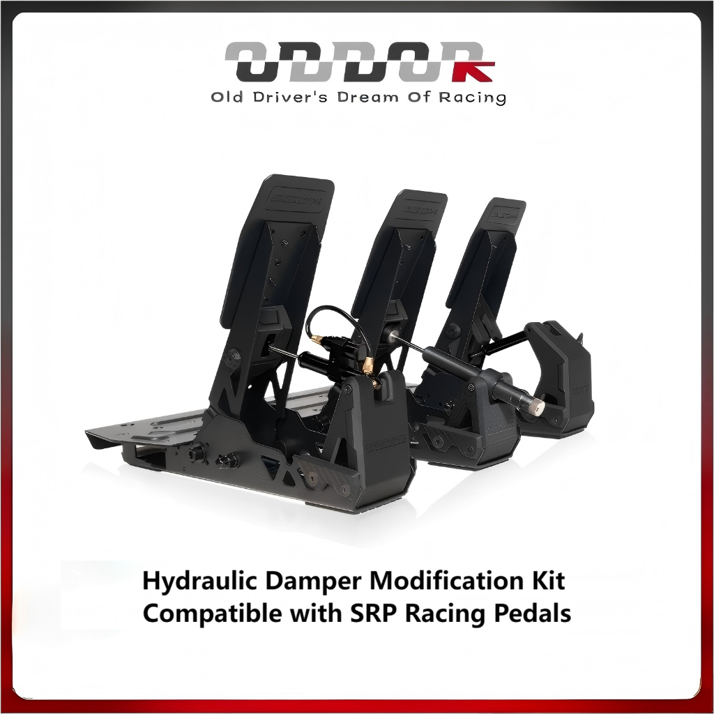 ODDOR เบรคไฮดรอลิก Mod สําหรับ MOZA SRP/Lite Pedals - ชุดอัพเกรด Sim Racing Performance พร้อมฟีดแบ็ก