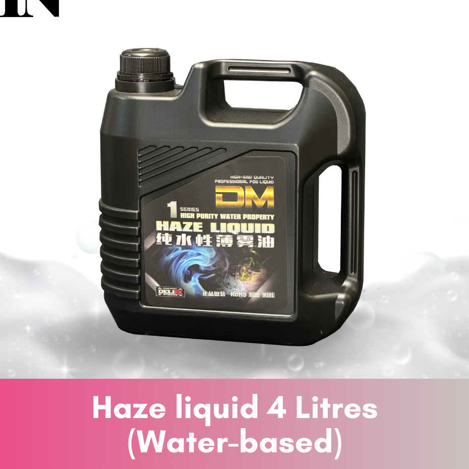 [พร้อมส่ง] น้ำยาเครื่องเฮเซอร์ (สูตรน้ำ) ทำหมอกควัน Hazer Fog Smoke Liquid Faze (Water-base)