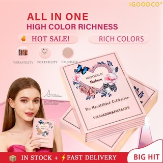 IGOODCO（ IG3057/IG3057S） high light multicolor birthday gift eye shadow makeup book
