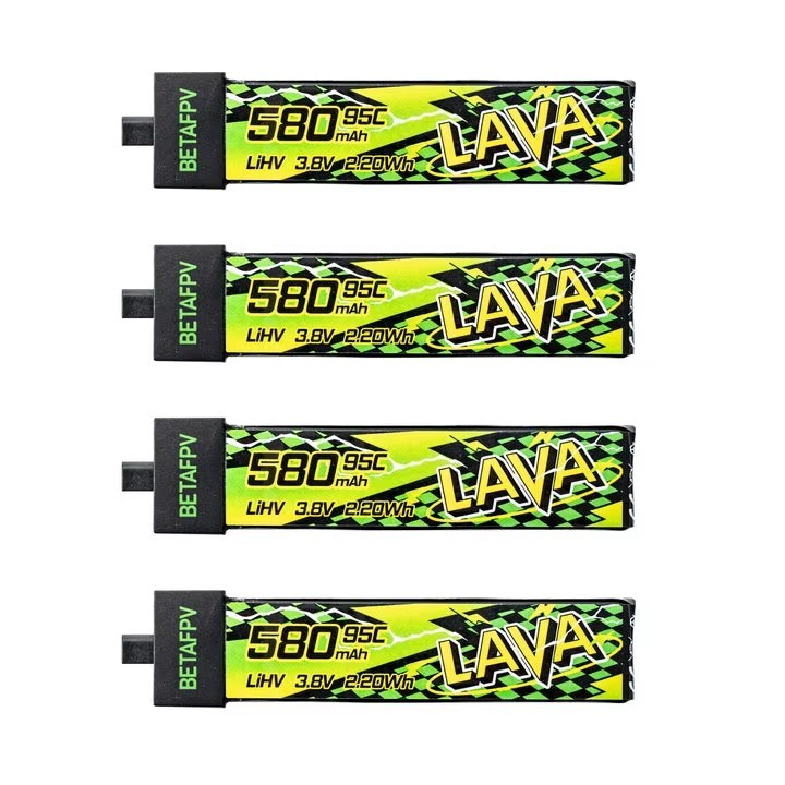 ใหม่ BETAFPV LAVA II 1S 95C แบตเตอรี่ 280 320 480 580 680mAh 3.8V LiHV แบตเตอรี่ BT2.0 สําหรับ Air65, Air75,Meteor75 Pro, Cetus Pro, Cetus X Whoop FPV Racing ราคา ถูกที่สุด ดีลบีเคเค แกลเลอรีภาพที่ 2