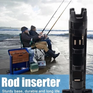 กล่องตกปลาพร้อมแท่นจัดเก็บและอุปกรณ์เสริม สำหรับการวางก้านและการแทรกแนวตั้ง
