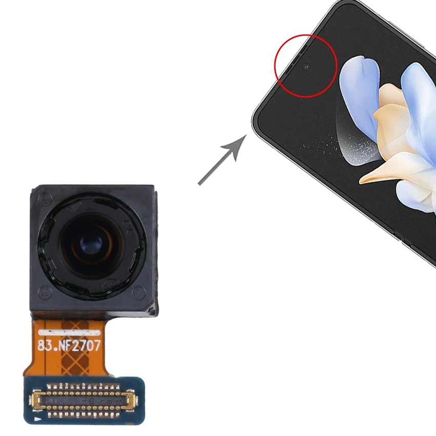 กล้องหน้า กล้องไมโครหน้าสําหรับ Samsung Galaxy Z Flip4 SM-F721