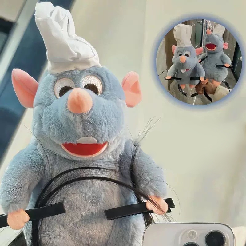 หัวแหวนหนูหนูราชา | หัวแหวนหนูหนูสำหรับสตรี | คลิปผมหนูหนูจับผมขี้เหล็กหน้าม้า | คลิปผมหนูหนูราชาใช้ล้างหน้า | คลิปผมหนูหนูช็ฟสุดยอดสิ่งประดับผม