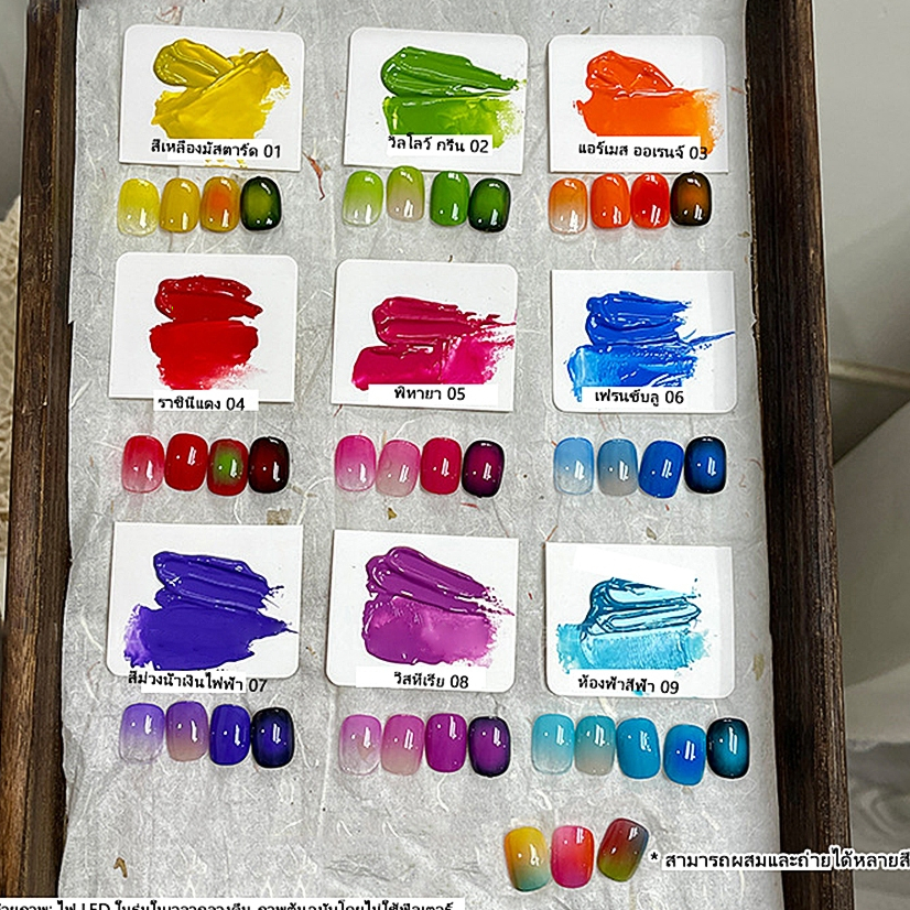 XEIJAYI 6g ยาทาเล็บเจลสีม่วงและแดงใหม่ล่าสุด ติดทนนาน เหมาะสำหรับร้านทำเล็บ