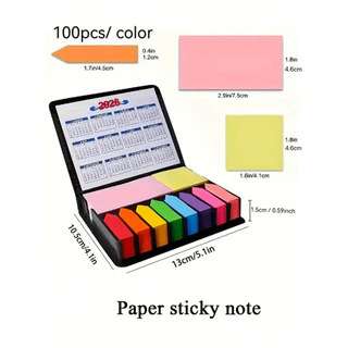 องค์กรสีสันสดใส 2000 หน้า,ชุดโน้ตเหนียวหลากสีพร้อมกล่องบรรจุหนัง,ปฏิทิน 2026 และ 2027