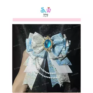 [พร้อมส่งสินค้า] Se.W โคมไฟติดโบว์สำหรับกระเป๋าเป้ การ์ตูนตะวันออก-ตะวันตก DIY อุปกรณ์ทำมือของขวัญ