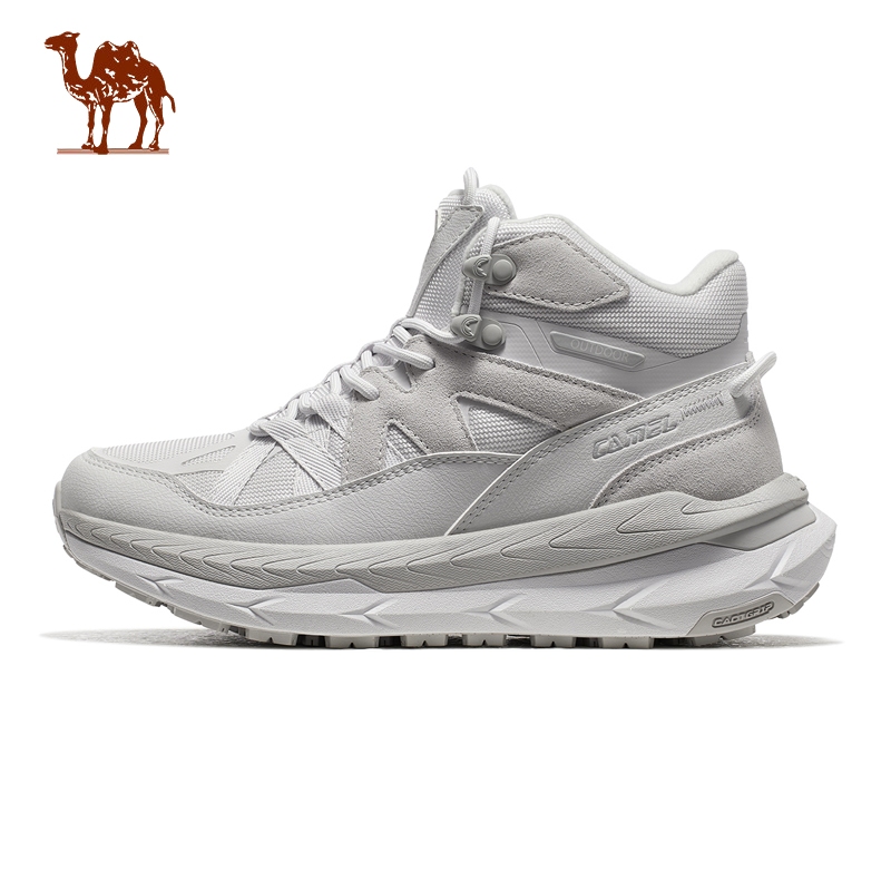 CAMEL CROWN รองเท้าบูทกันน้ําและกันลื่นสำหรับผู้หญิง อบอุ่น สบายในฤดูหนาว