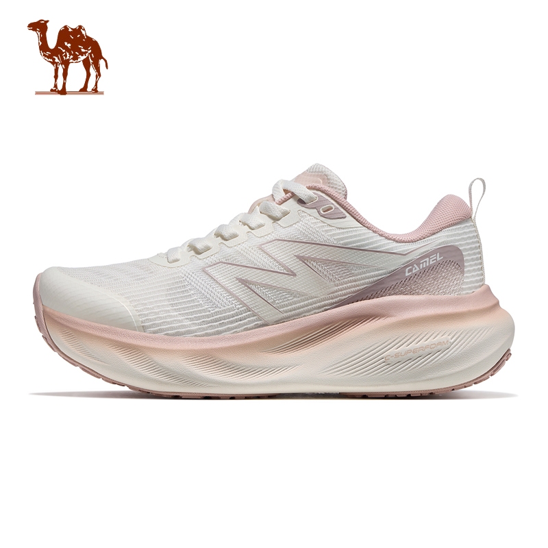 CAMEL CROWN รองเท้ากีฬาผู้หญิงน้ําหนักเบาระบายอากาศรองเท้าวิ่งดูดซับแรงกระแทก