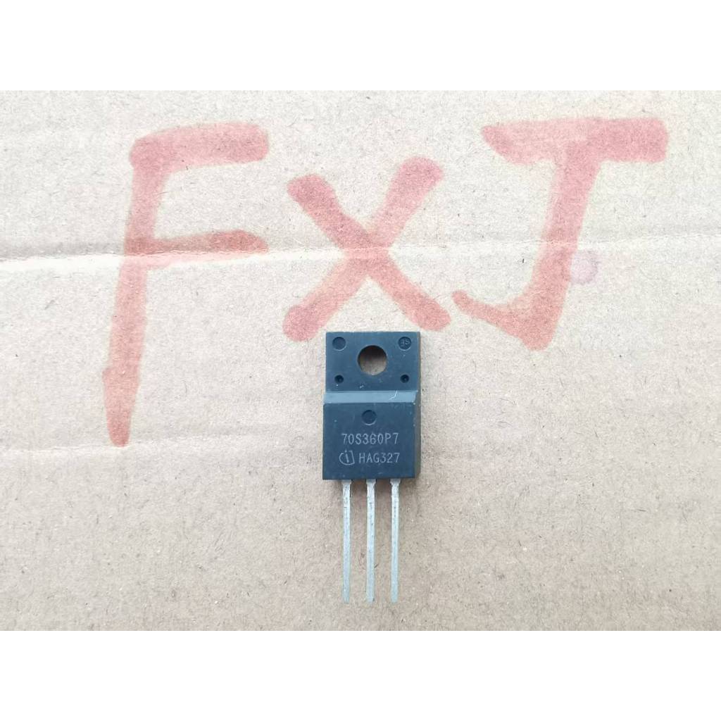((10 ชิ้น) 70S360P7 ยี่ห้อใหม่ IPA70R360P7S Field Effect Tube 12.5A/700V TO-220F