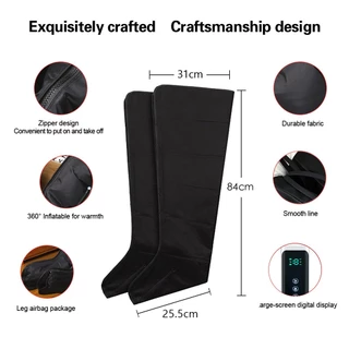 XINDUAir wave leg massager with zipper, thigh pressure, calf massager airbag, automatic leg beauty device