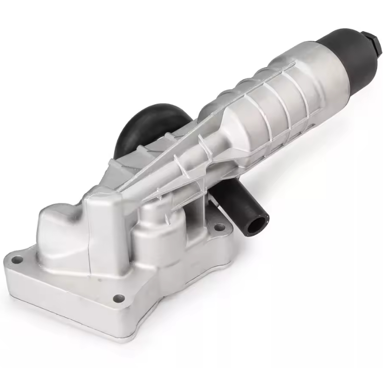 กรองน้ํามันเครื่องอลูมิเนียม HOUSING A2711801410 2711801410 สําหรับ Mercedes-Benz M271 C180 C200 C23