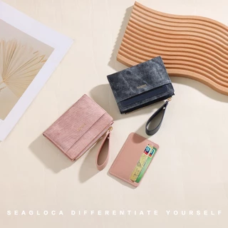 Seagloca Tie-Dye กระเป๋าคลัทช์เงิน - ซิปกระชับสำหรับการเก็บบัตร พร้อมดีไซน์หนังลากสำหรับผู้หญิง 53