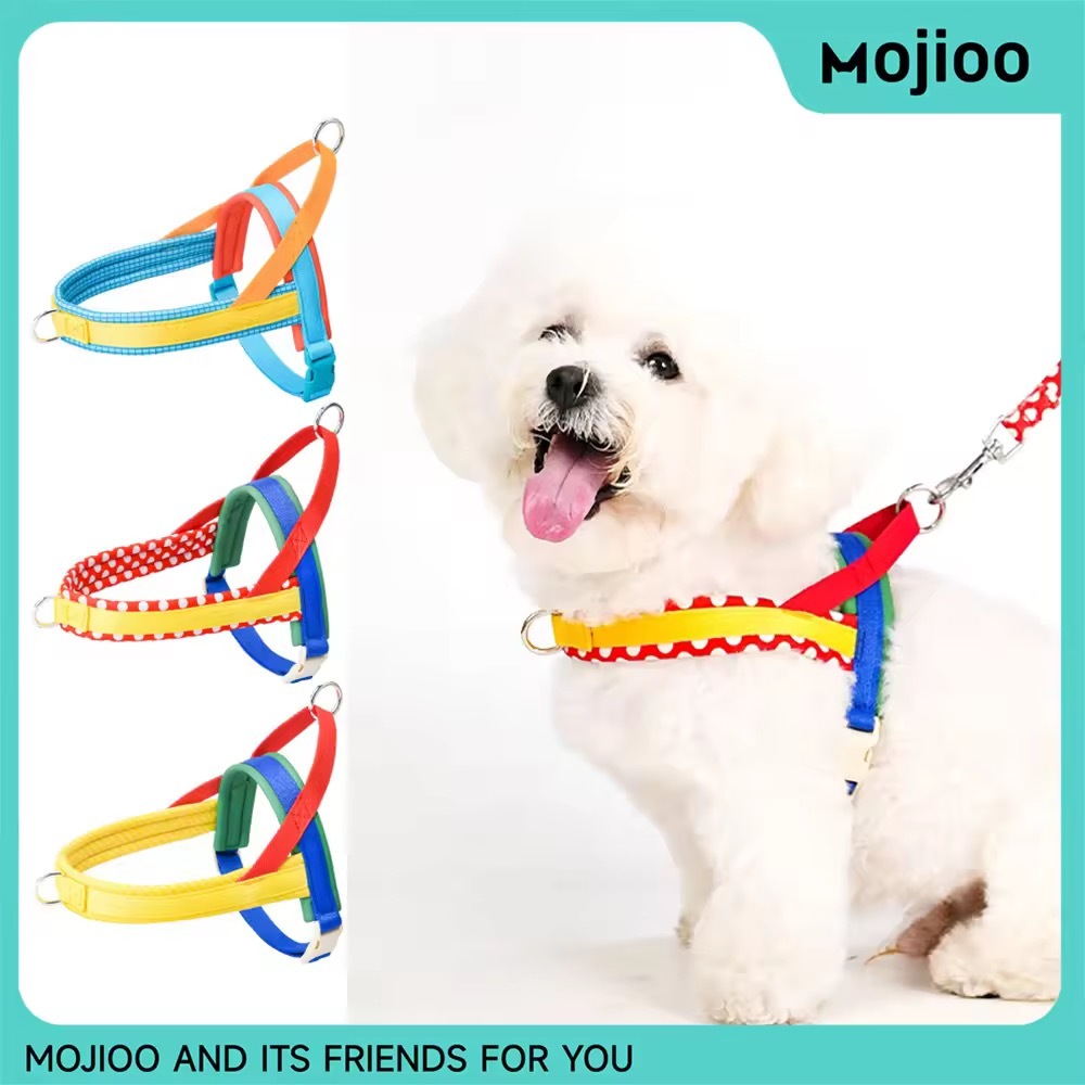 Mojioo No-Pull สายรัดสุนัขพร้อมซับในเบาะ – เสื้อกั๊กสัตว์เลี้ยงสะท้อนแสงระบายอากาศแบบปรับได้แฟชั่นสําหรับสุนัขขนาดใหญ่ขนาดกลางขนาดเล็กEARLY BIRD ราคา]
