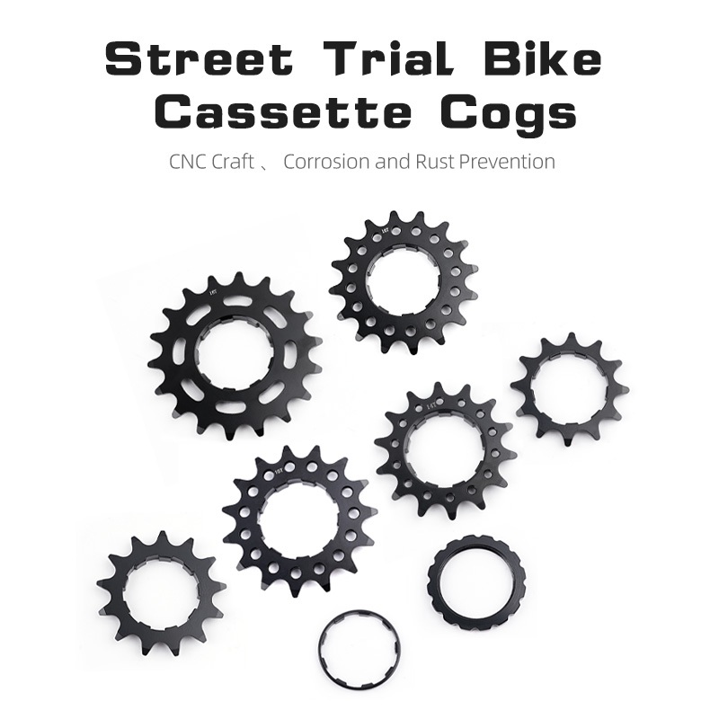 Chromoly เหล็ก BMX Street Bike Flywheel แหวนล็อคความแข็งแรงสูง 12-18T Stunt ขี่อะไหล่อัพเกรด