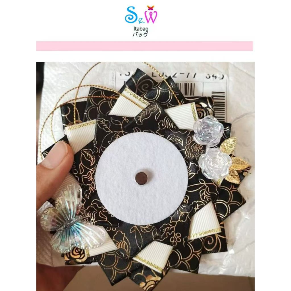 Baji Base Holder Tailless Badge Holder Two-Dimensional Grain Display Pain Bag DIY ตกแต่ง