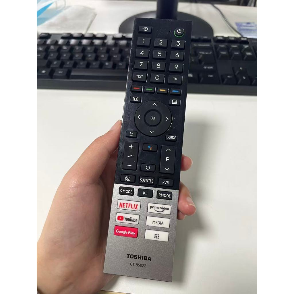 สําหรับโตชิบา CT-95022 สมาร์ท Led ทีวี Android Netflix Google Play รีโมทคอนโทรล 50C350KP 50E350KP 55