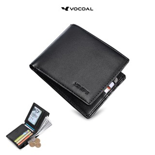 VOCOAL กระเป๋าสตางค์ผู้ชายกระเป๋าสตางค์ PU นุ่มกระเป๋าสตางค์…