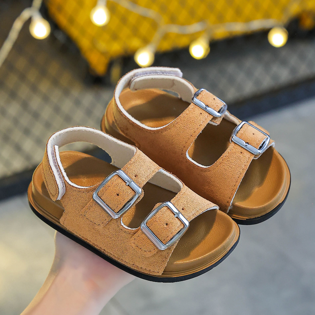 2026 รองเท้าแตะฤดูร้อนสําหรับเด็ก, รองเท้าแตะเด็กLittie Boys Retro Style เหมาะสําหรับฤดูร้อน, รองเท้าแตะกลางแจ้งใหม่เด็กชาย Sfippers