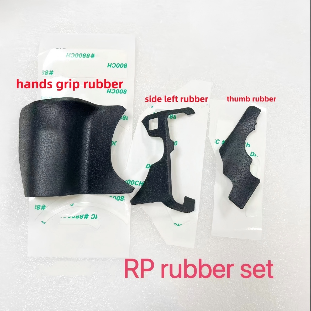 ใหม่ EOS RP ชุดยางสําหรับ Canon RP ชุดยาง Hands Grip ยาง/ยางด้านซ้าย/ชิ้นส่วนทดแทนยางนิ้วหัวแม่มือ