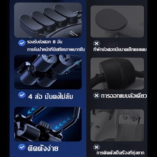 【เสื่อคุกเข่าฟรี】JOUA 8ข้อศอกสนับสนุน ลูกกลิ้งลดพุง 5in1ลูกกลิ้งขนาดใหญ่ ลูกกลิ้งบริหารหน้าท้อง ดึงกลับอัตโนมัต ลูกออกกําลังกาย