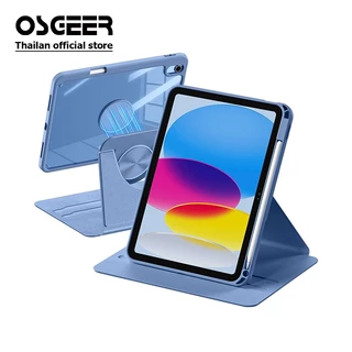 OSGEER แม่เหล็ก 2in1 แยกสําหรับ iPad Air 8 7 6 5 4 M2 M3 M4 10.2 9.7 10th 11th Gen 12 11 10 9 8 A16 Pro 11 13 12.9 นิ้ว M4 M5 360° ฝาครอบอะคริลิคแบบถอดได้หมุน
