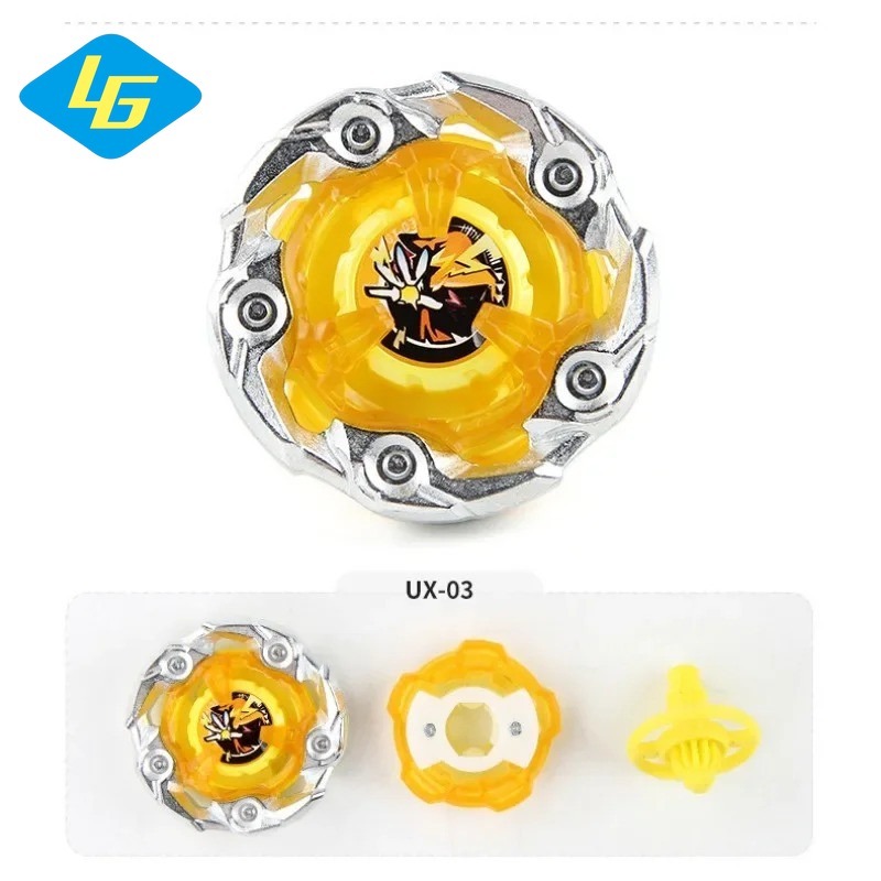 Beyblade Burst X UX-03 Wizard Rod พร้อมชุด Launcher โลหะ Beyblade ทนทานของเล่นเด็กสําหรับของขวัญวันเ