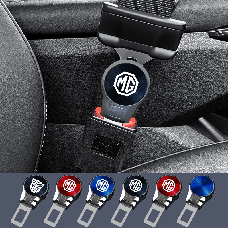 MG รถอัลลอยด์ ปลั๊กขยายเข็มขัดนิรภัยรถยนต์ พร้อมพินล็อค เหมาะสําหรับรถทุกรุ่น MG3 MG4 MG5 MG6 MG7