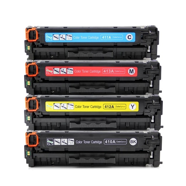 4 ชิ้น W2110A W2110X ตลับหมึกสําหรับ HP 206A M282nw M283cdw M255 M255dw M255nw 255dw 255nw M283fdw 2