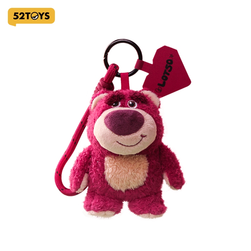 52TOYS Toy Story Lotso's Fluffy Feelings Series Plush Phone Strap Blind Box Merch