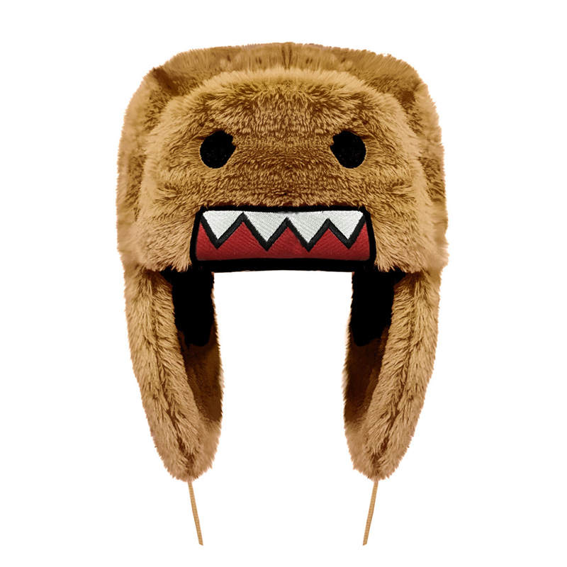 หมวก Ushanka แบบอนิเมะ Domo Kun สไตล์การ์ตูน สำหรับทั้งผู้หญิงและผู้ชาย หมวกฤดูหนาวที่อบอุ่น