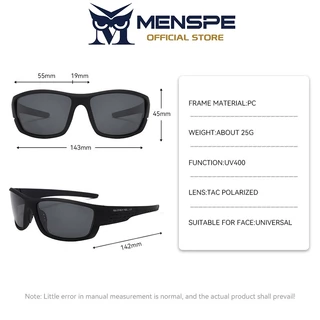 MENSPE Unisex แฟชั่นขับรถแว่นตากันแดดป้องกันทรายขี่จักรยานกลางแจ้ง UV400 Night Vision แว่นตาโพลาไรซ์