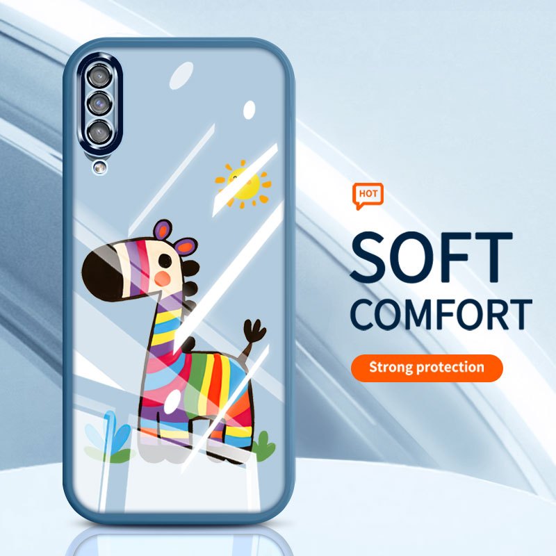 YBD สําหรับ Samsung Galaxy A50 A50S A30S A307 A03S A02S M02S A025 A307 รูปแบบการ์ตูนที่มีสีสันของ Po