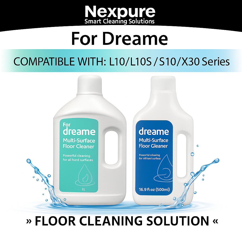 สําหรับ Dreame & MOVA – น้ํายาเติมผงซักฟอกเครื่องดูดฝุ่น ใช้ได้กับ H11–H14 / W10 & W10 Pro / L10–L50 Ultra & X30–X50 Series / MOVA E30 & M30