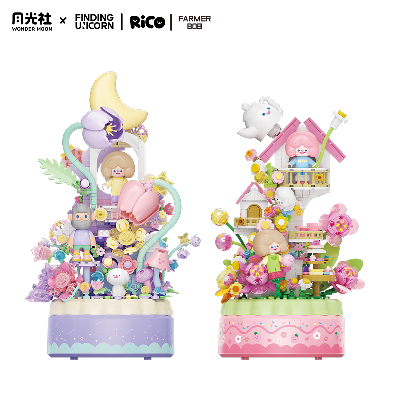 FINDING UNICORN Blossom Encounter Music Box（Single Box 1pc）