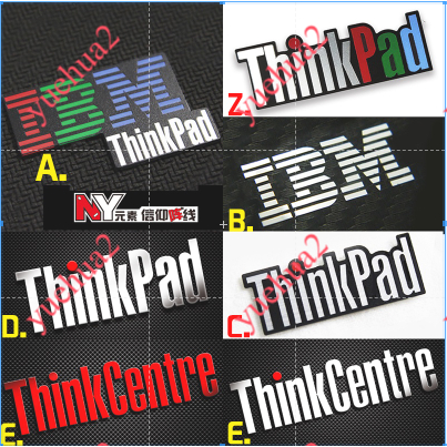 Original IBM 25th Anniversary ThinkPad ป้ายชื่อสติกเกอร์โลหะคอมพิวเตอร์แล็ปท็อป T480 T470 T490